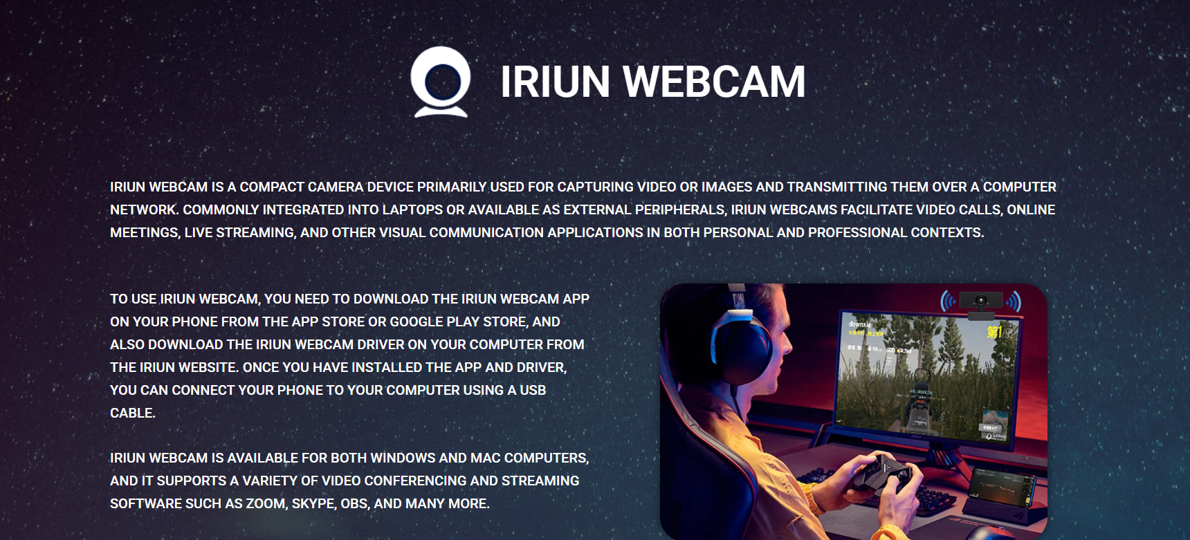 Does Iriun Webcam Work on Android and iOS