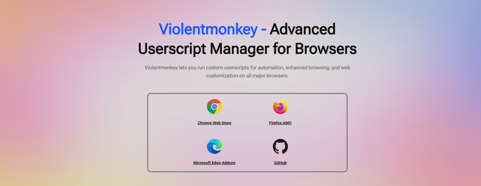 Can ViolentMonkey Sync Scripts Across Devices