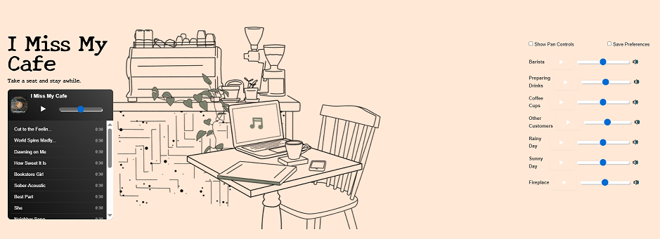 What Makes I Miss My Cafe So Relaxing