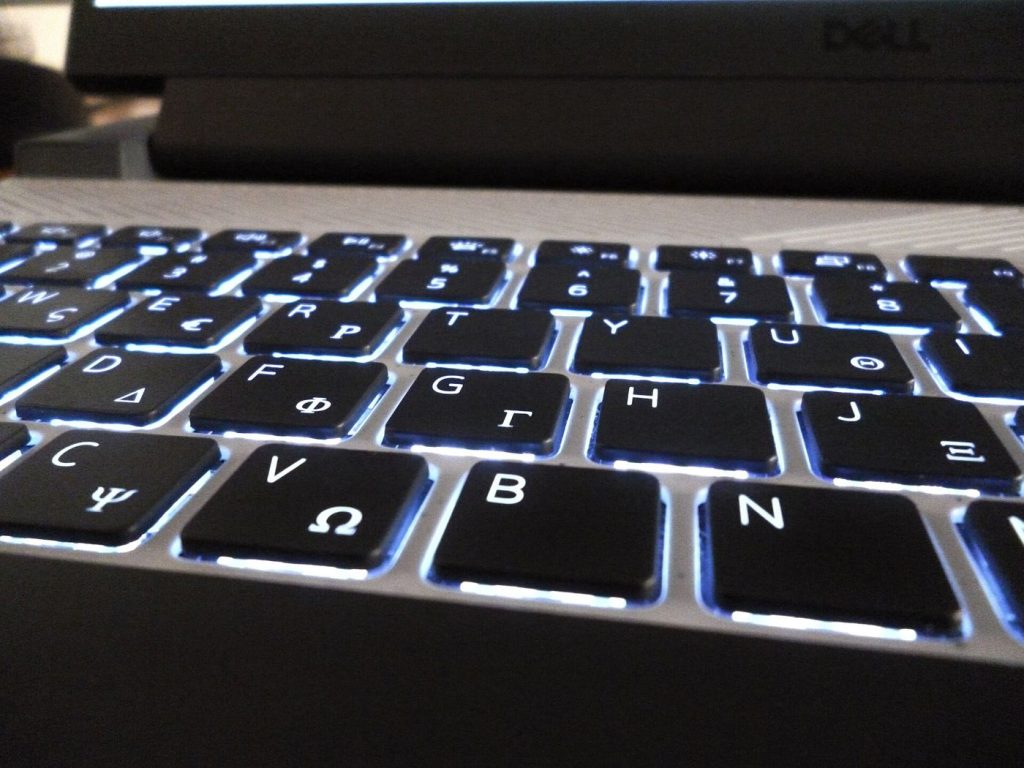 A person adjusts privacy settings in a web browser on a laptop screen.